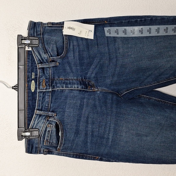 Old Navy "NEW" Medium Wash Rockstar Streetwear Casual Skinny Denim Jeans Size 10 - Picture 3 of 12